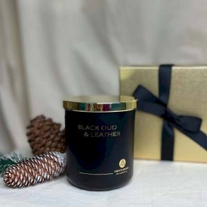 Black oud & Leather - Gentleman