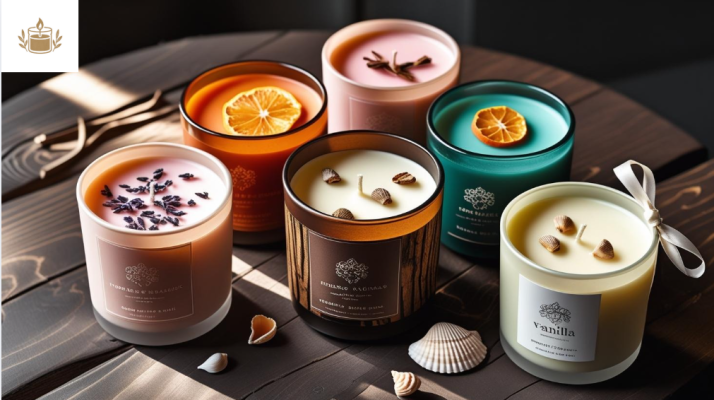 Các loại nến thơm đa dạng mùi hương