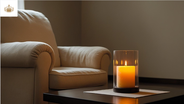 nến thơm trang trí nhà